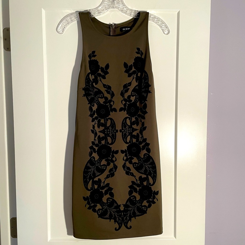 Do & Be Olive Green Dress